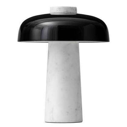 Audo Copenhagen Reverse tafellamp LED Carrara marmer|zwart afbeelding