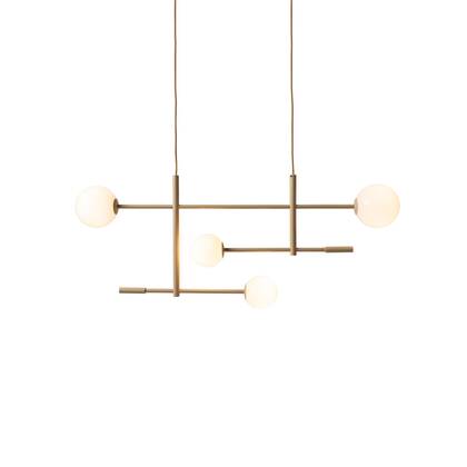 it&apos;s about RoMi Hanglamp Copenhagen - Beige - 97x13x215cm afbeelding