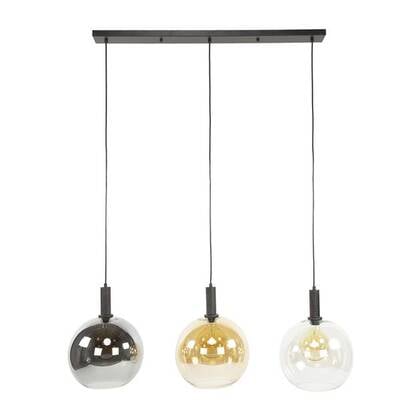 Giga Meubel - Hanglamp 3-lichts - 115x30x150cm - Sfera afbeelding