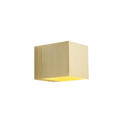 QAZQA Moderne wandlamp goud incl. LED en touch dimmer oplaadbaar - afbeelding