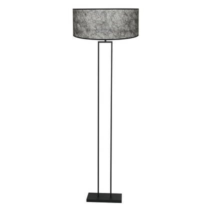 Steinhauer - vloerlamp - Stang - zwart - metaal stof - Ø 50cm - E27 - afbeelding