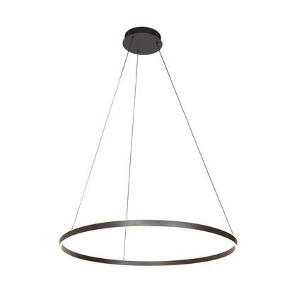 Steinhauer - Hanglamp Zwart Metaal - 80x80x190cm - Ringlux afbeelding