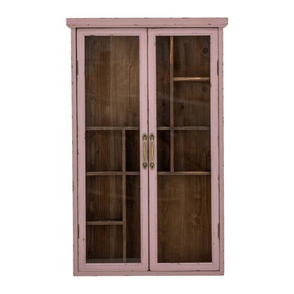 Bloomingville Hazem Vitrinekast - Roze