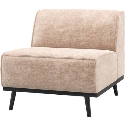 WOOOD Statement 1-Zits Element Bank - Chenille - Velvet Naturel