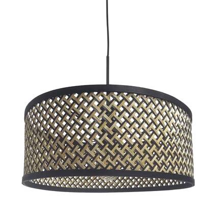 Steinhauer - hanglamp - Sparkled Light - zwart - bamboe metaal - Ø afbeelding