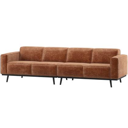 WOOOD Statement 3-Zits Bank 280 cm - Chenille - Velvet Terra