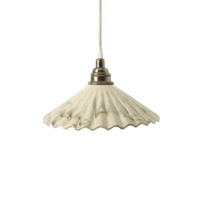 Sissy-Boy Groene hanglamp met ruffle afbeelding