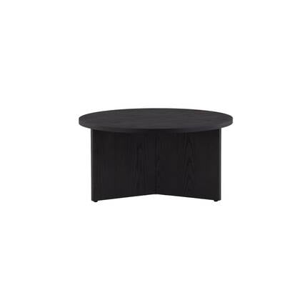 Svea - Emanuela ronde salontafel - ø65 cm - zwart