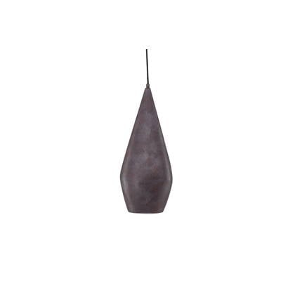 Fjôrd - Plafondlamp Bruin Resin - 18x20x48cm - Sandared afbeelding