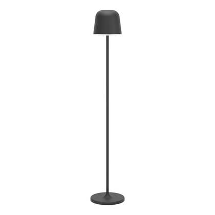 EGLO Mannera-L Staande lamp - USB-C - H 140 cm - Zwart afbeelding