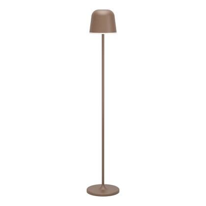 EGLO Mannera-L Staande lamp - USB-C - H 140 cm - Roestbruin afbeelding