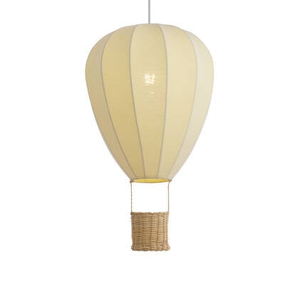 QAZQA Kinder hanglamp beige luchtballon - Air Balloon afbeelding