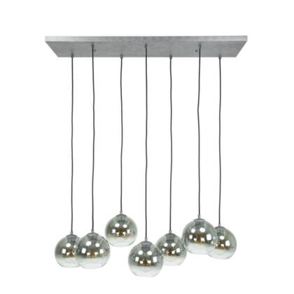 Giga Meubel - Hanglamp Glas - 7-Lichts - Bubble Shaded afbeelding