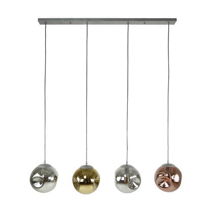 Giga Meubel - Hanglamp Zilver - 130x150x25cm - Stellar afbeelding