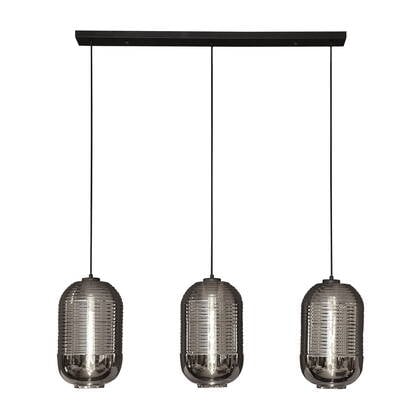 Giga Meubel - Hanglamp Chrome - 3-Lichts - Tub afbeelding