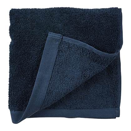 FonQ Södahl Comfort Organic Handdoek - 50 x 100 cm - Indigo aanbieding