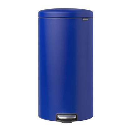 FonQ Brabantia NewIcon Pedaalemmer 30 Liter- Mineral Powerful Blue aanbieding