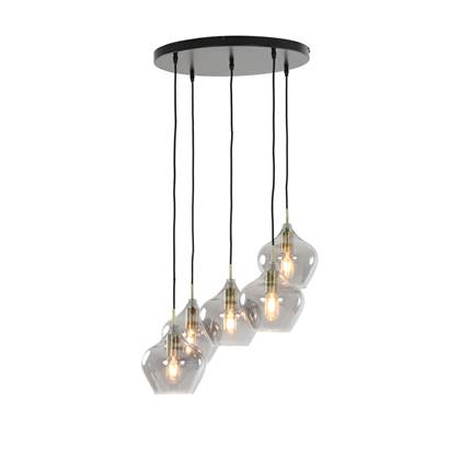 Light & Living Hanglamp Rakel - Antiek Brons - Ø61cm - 5L