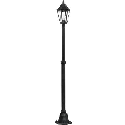 FonQ EGLO Navedo Staande lamp Buiten - E27 - 200 cm - Zwart, Zilver aanbieding