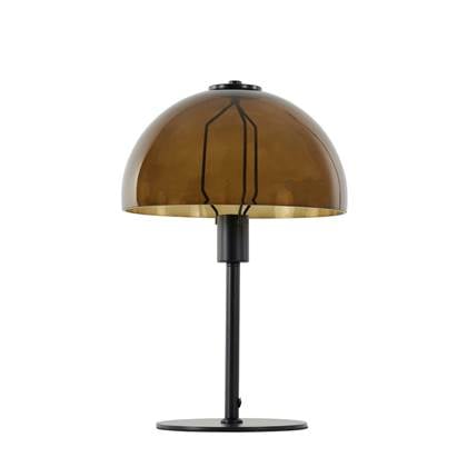 Light & Living - Tafellamp MELLAN - 30x30x45cm - Bruin