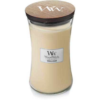 Woodwick Large Candle Vanilla Bean