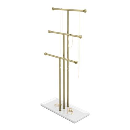 Umbra Trigem Sieradenhouder H 48 cm - Wit/Goud