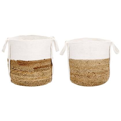 Beliani - SONIPAT - Mand - Natuurlijk - Jute Beige