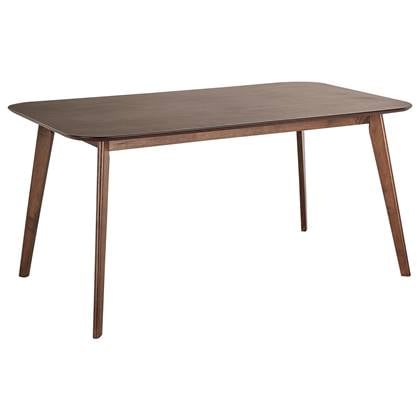 Beliani - EPHRATA - Eettafel - Donkere houtkleur - 90 x 150 cm - MDF Bruin
