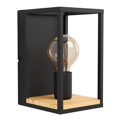 EGLO Libertad Wandlamp Bruin, Zwart