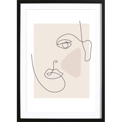 Wallified  Abstract Face Vol.1 Poster -  - Abstract - Poster