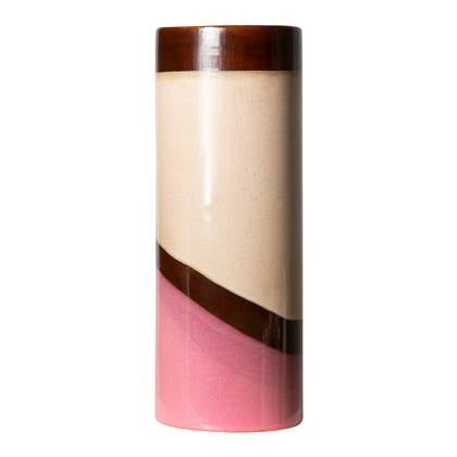 HKliving Vaas 70s Ceramics L Dunes 25 x 9,5 x 9,5