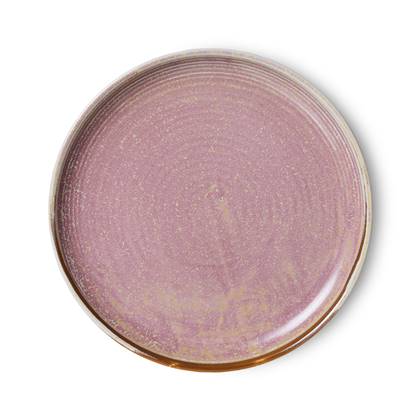 HKliving Chef Ceramics Ontbijtbord Ø 20 cm - Rustic Pink