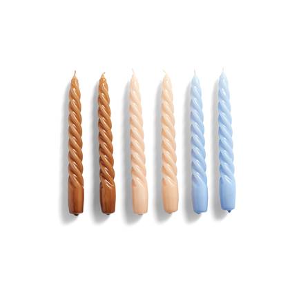 HAY Spiral Kaars Set van 6