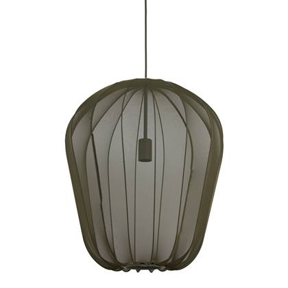 Light & Living Hanglamp Ã50x60 cm PLUMERIA donker groen