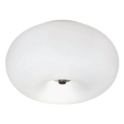 EGLO Optica - Plafondlamp - Ø280mm. - Nikkel-Mat - Wit Wit, Grijs