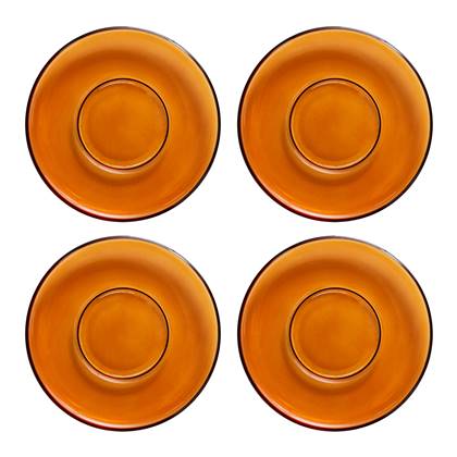 HKliving 70&apos;s Glassware Schotels - Set van 4