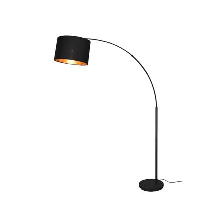 Reality Bolivia Vloerlamp 1x E27 10W Zwart