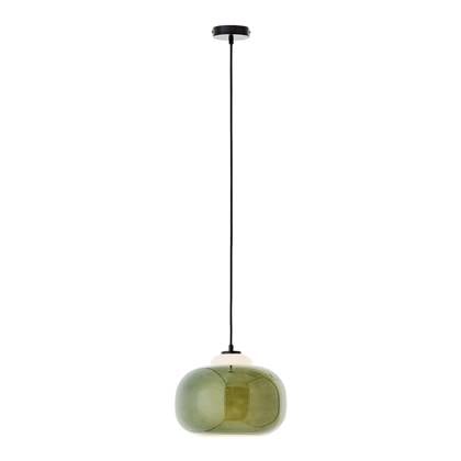 Brilliant Hanglamp Blop groen 99860-04