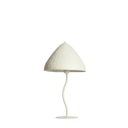 Light & Living Tafellamp Elimo - Crème - Ø25cm Wit