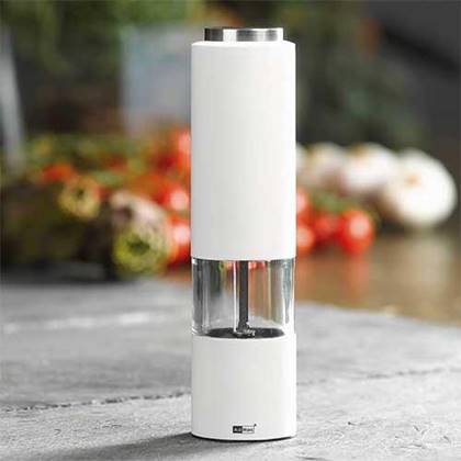 Club Manhattan AdHoc - Peper- of Zoutmolen 'Tropica' Elektrisch, Wit - AdHoc