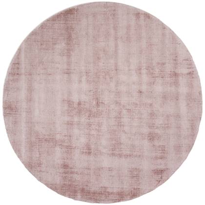 Veer Carpets - Karpet Viscose Rond Pink ø150 cm