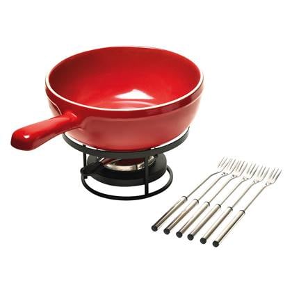 Emile Henry Fondue set - Brander - 6 personen