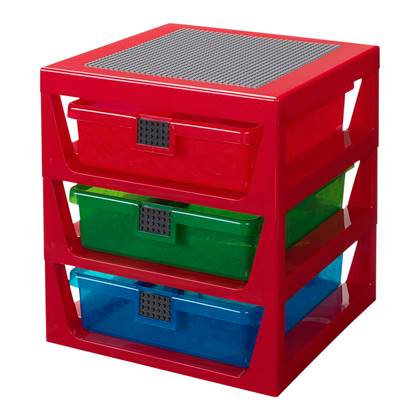 LEGO Iconic Opberglade Rood