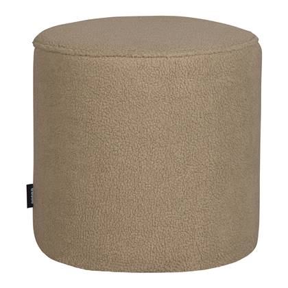 Woood Sara Poef Ø 46 cm - Sand Crème