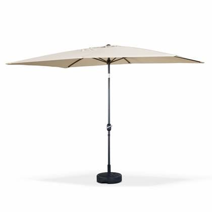 Sweeek  Rechthoekige parasol 2x3m met centrale mast