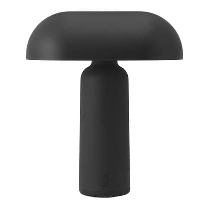 Normann Copenhagen Porta Oplaadbare Tafellamp - Zwart