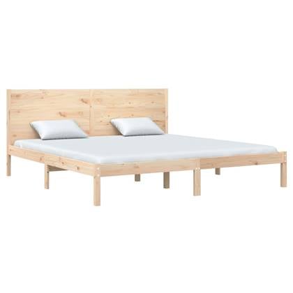 vidaXL Bedframe massief hout 180x200 cm