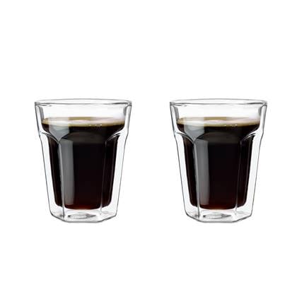 Leopold Vienna Dubbelwandig Koffieglas 0,22 L - 2 st. Transparant