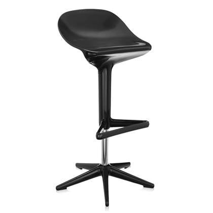 Kartell Spoon Barkruk Zwart