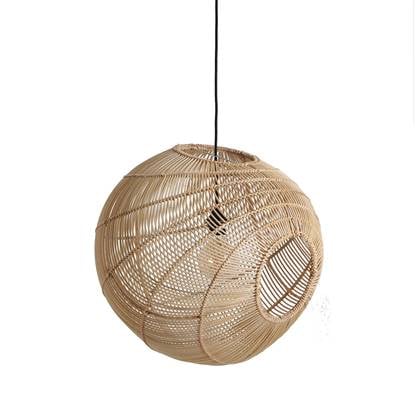 Raw Materials Luna Hanglamp Sphere - Rotan - 50x52x50 cm